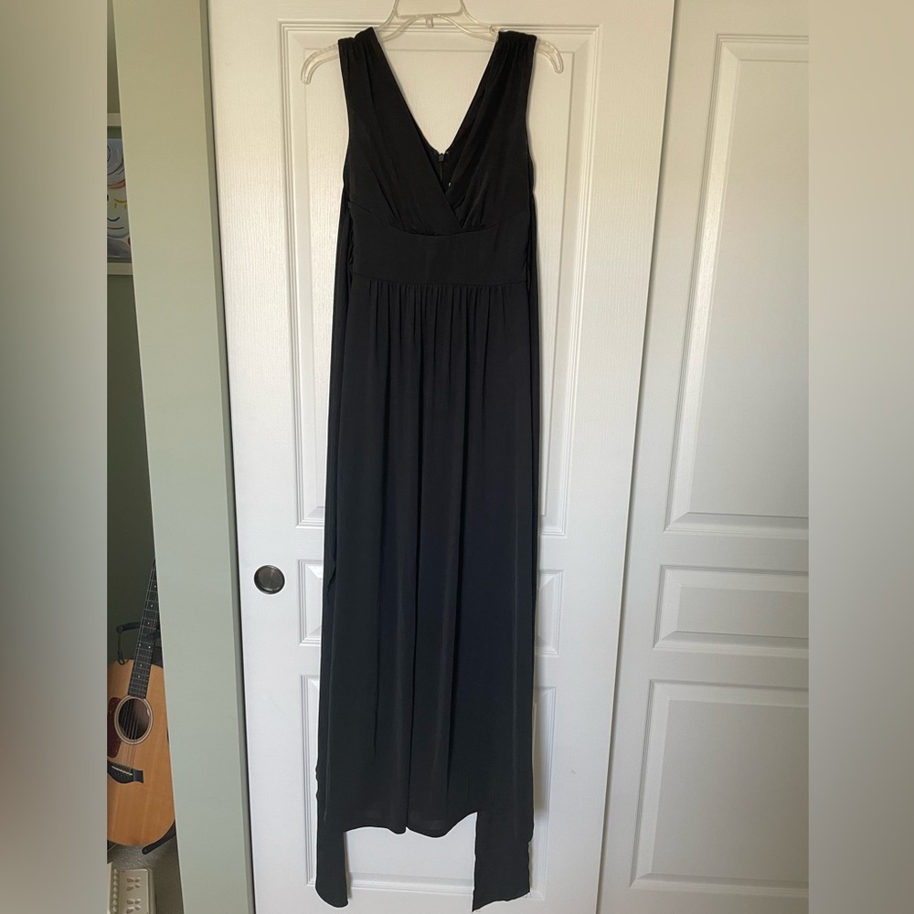 Black evening gown